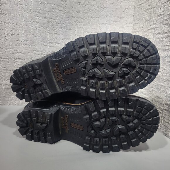 Georgia LTX Logger 9" Composite Toe Mens Size US 9M Waterproof Work Boot GB00619 - Picture 2 of 15